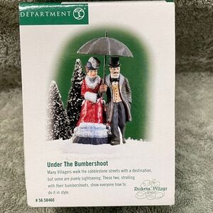 Department 56 Dickens Village Couple with Umbrella